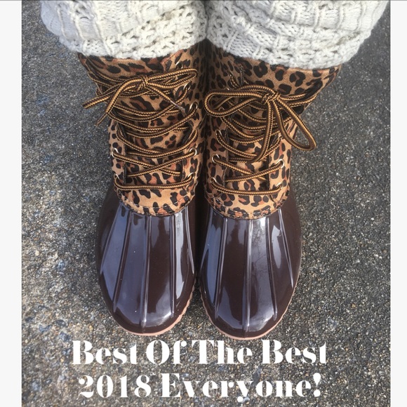 🆕Beautiful Duck Boots Read Description On Sizing - Picture 5 of 5